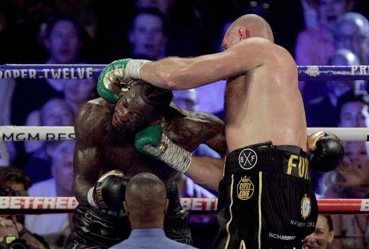Anthony Joshua claims that Tyson Fury 'exposed and annihilated Deontay Wilder' as an American because he 'only has one gun'