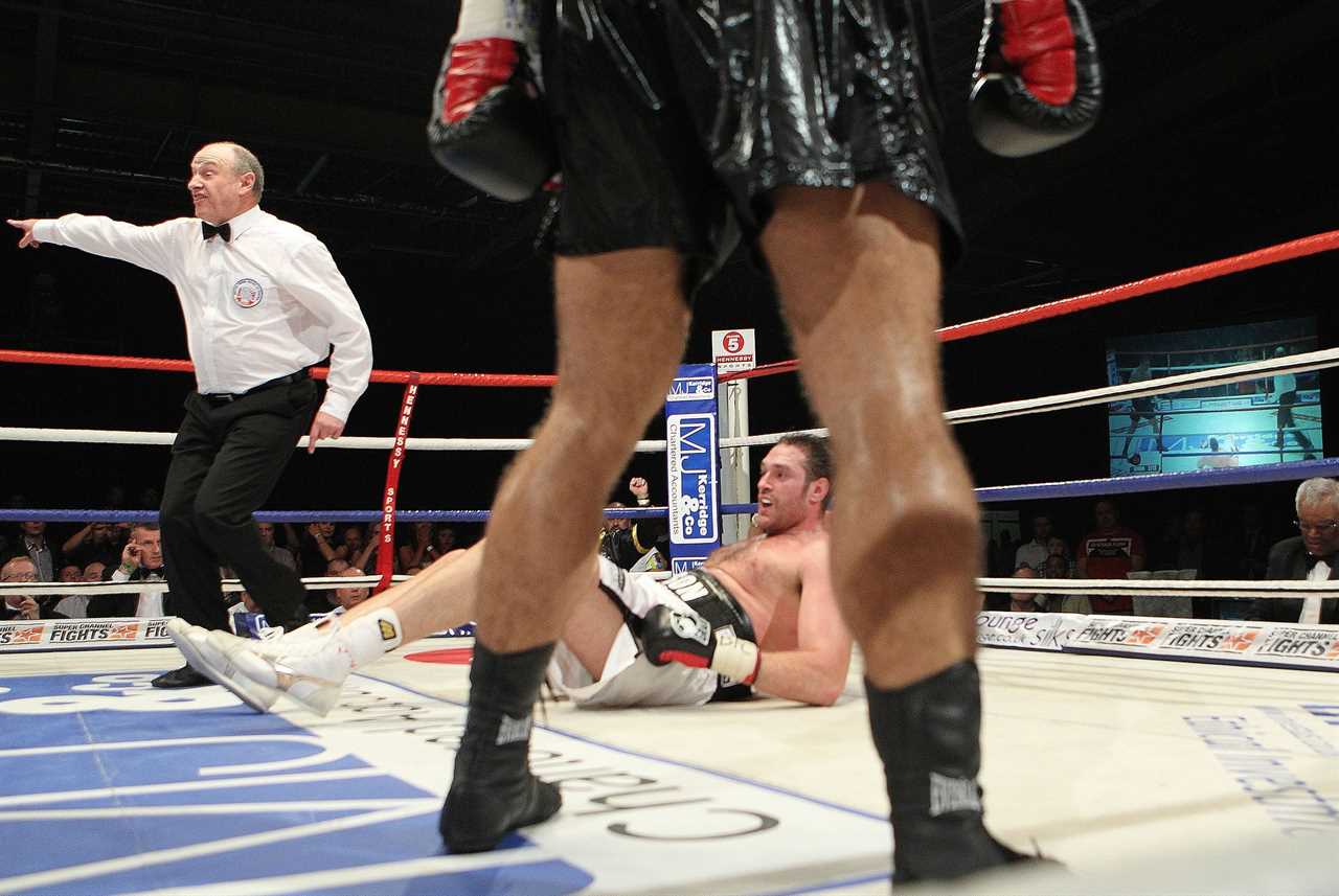 Neven Pajkic was the first to knock Tyson Fury down. He claims that Tyson Fury is a world champion with an 'ugly' face.