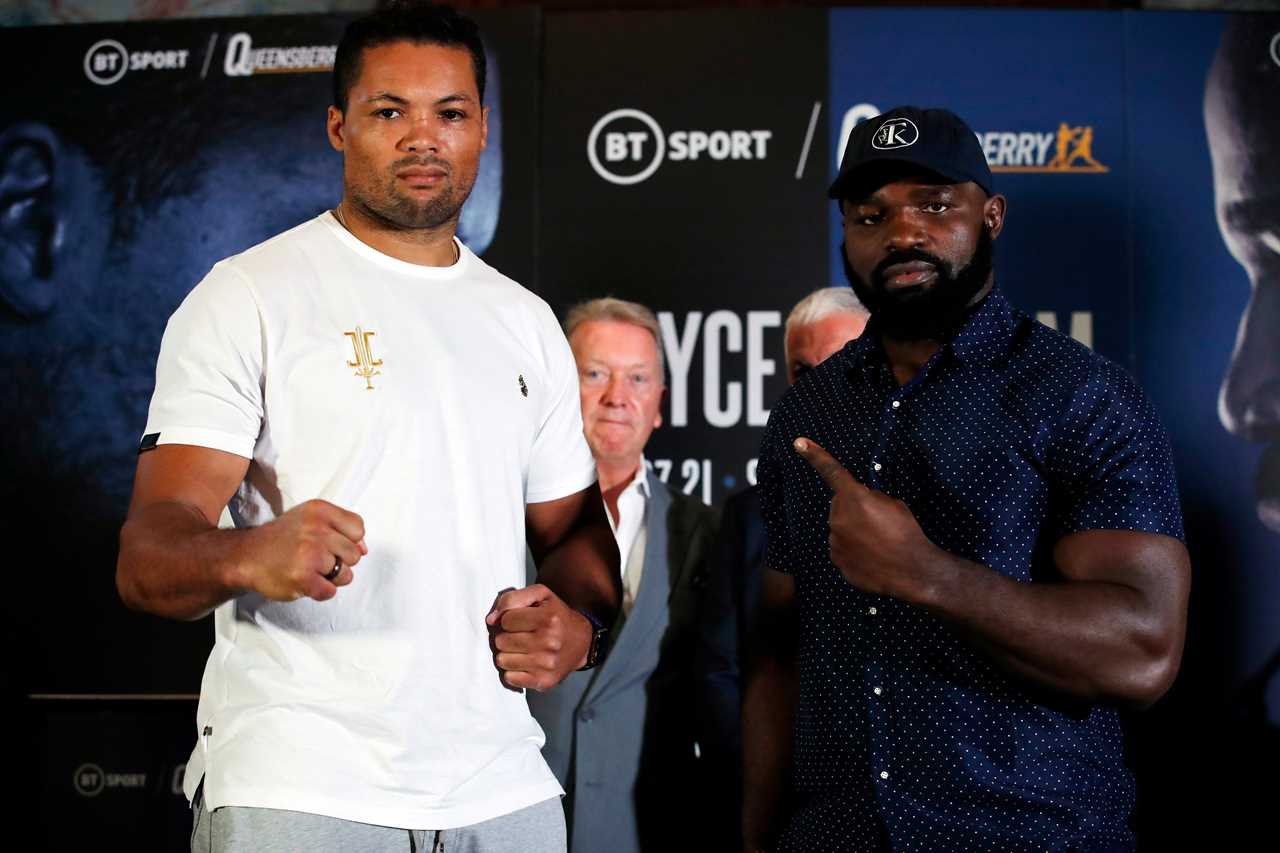 Joe Joyce claims Luis Ortiz isn't looking for 'the smoke' or eyes Anthony Joshua v Oleksandr Uzyk winner at Arsenal’s Emirates