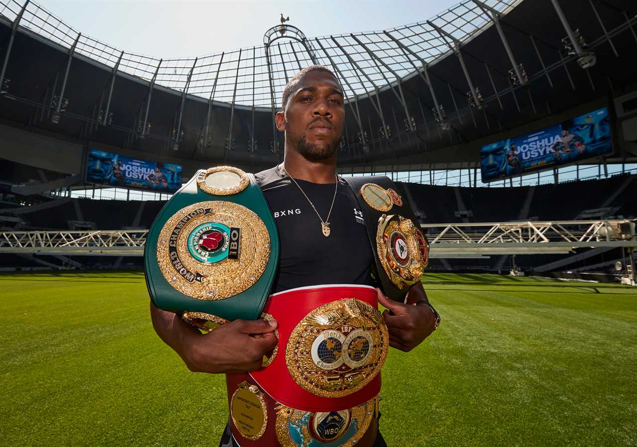 Tyson Fury vs Anthony Joshua could be fought in London next year in a mouth-watering double header