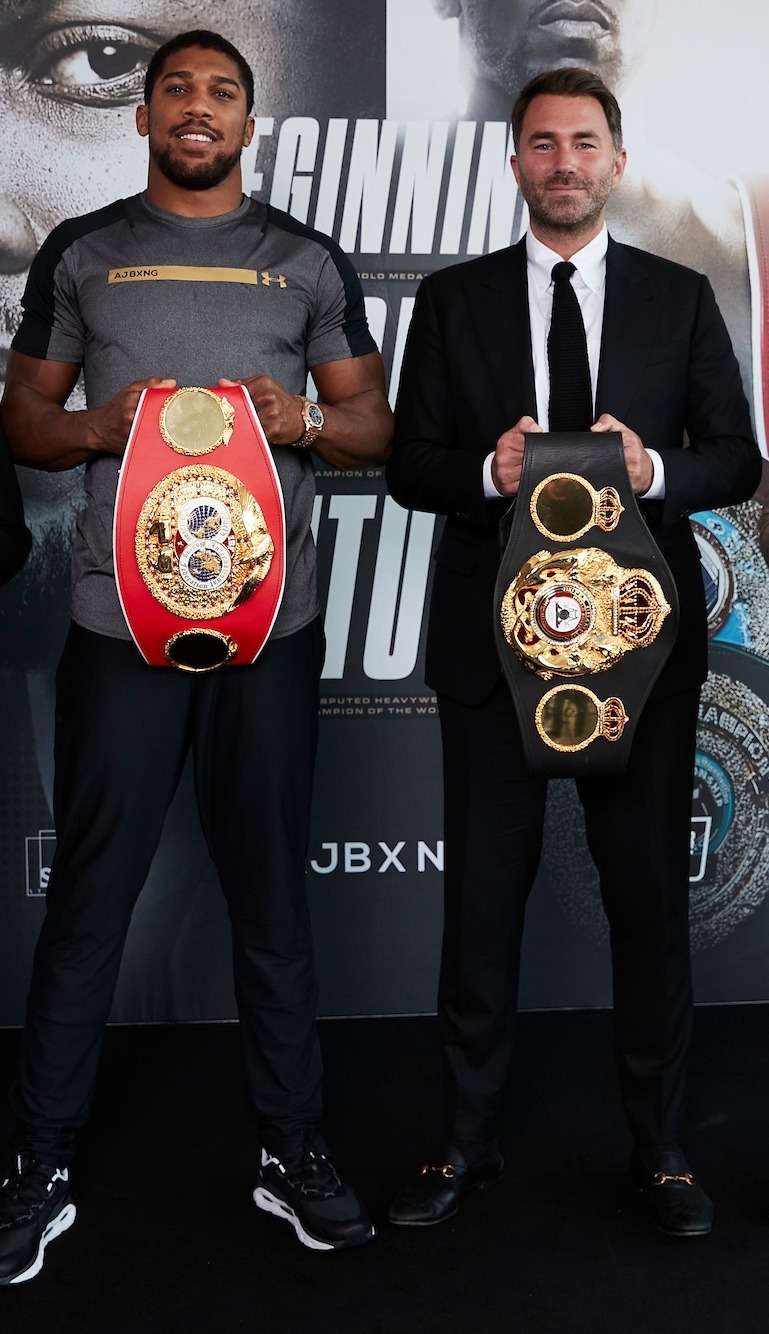 Eddie Hearn suggests Tyson Fury could face David Haye in order to avoid an Anthony Joshua showdown, and make 'decent money.