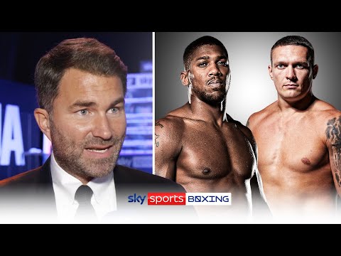 ‘Usyk is scary but Joshua is BRUTAL!’  Eddie Hearn breaks down Anthony Joshua vs Oleksandr Usyk