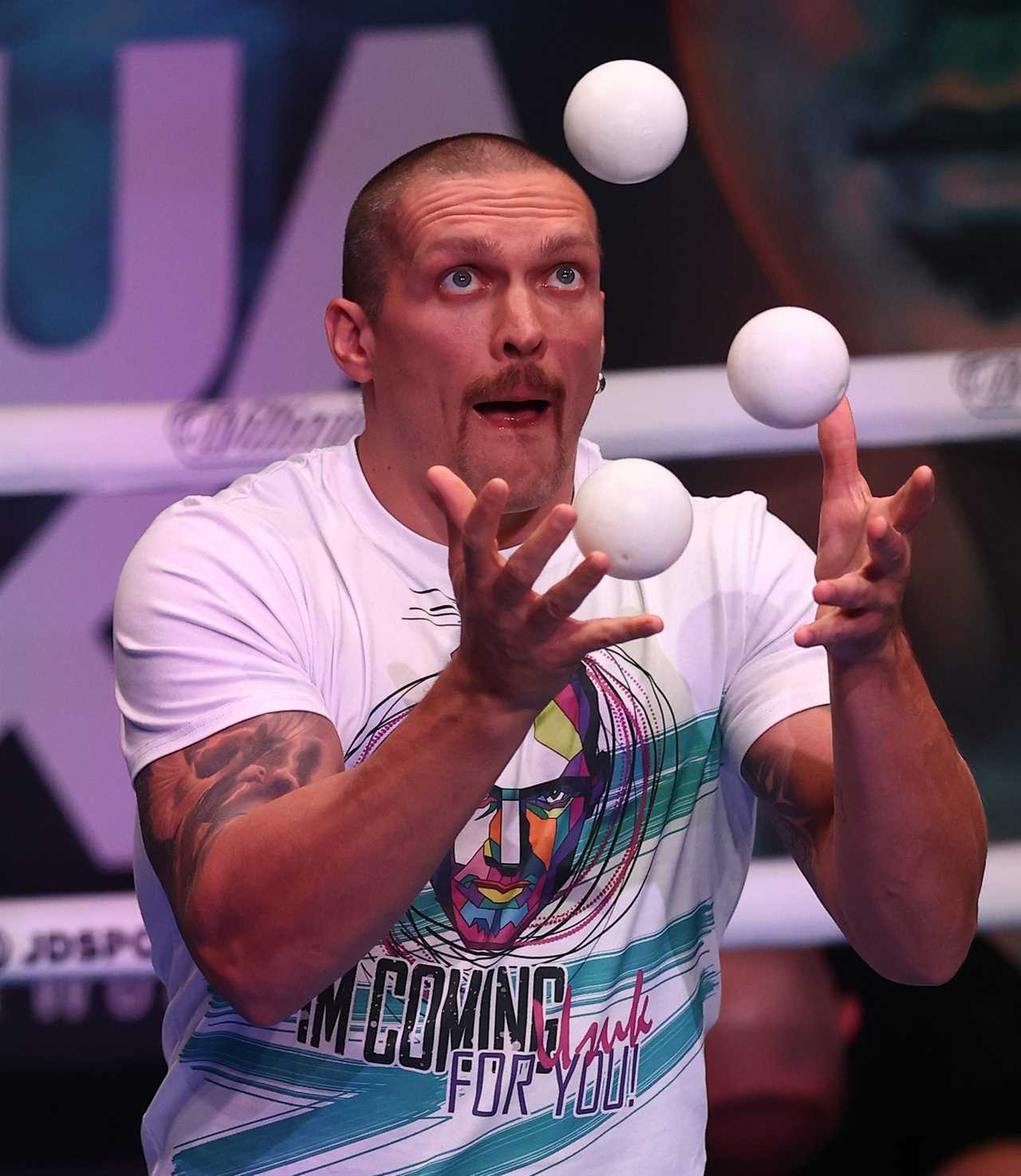 After signing a new career contract with Eddie Hearn, Anthony Joshua is ready to go all out war against Oleksandr Usyk