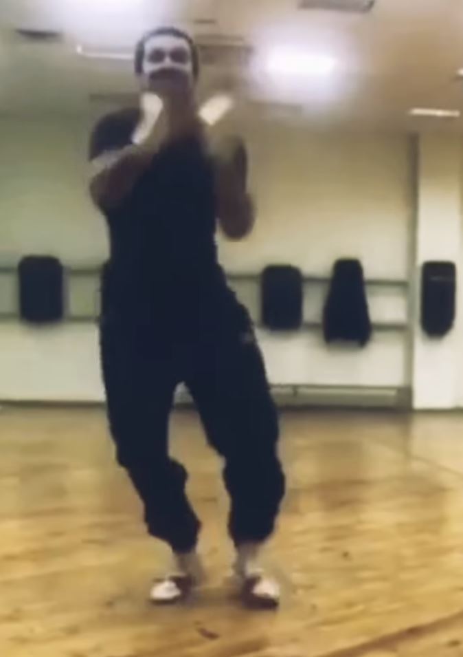Usyks favourite dance is the traditional hopak