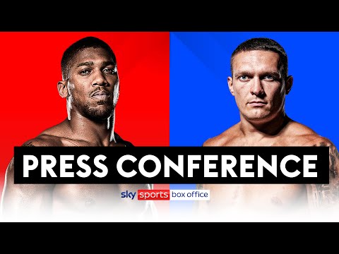 JOSHUA VS. USYK LIVE PRESS CONFERENCE