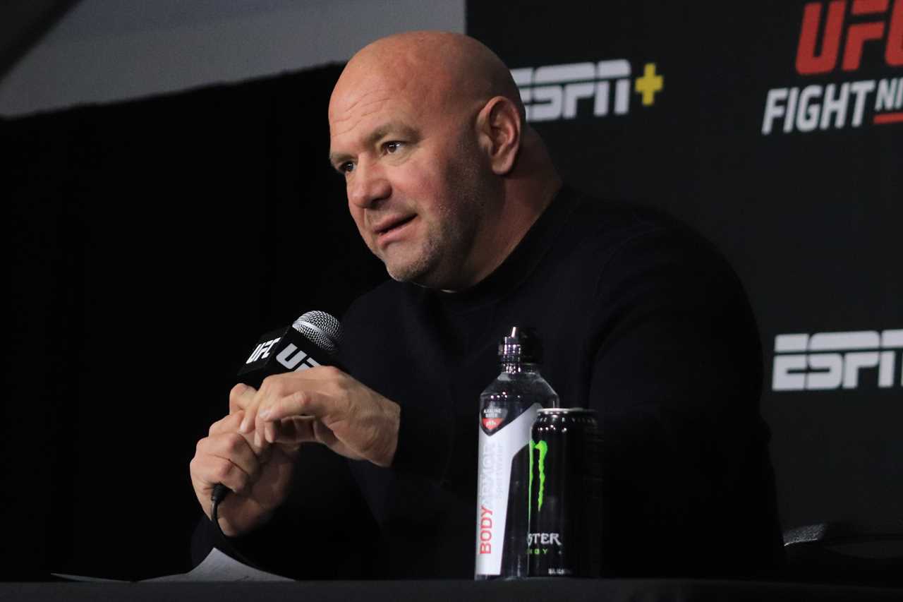 Dana White says he will never throw a first pitch