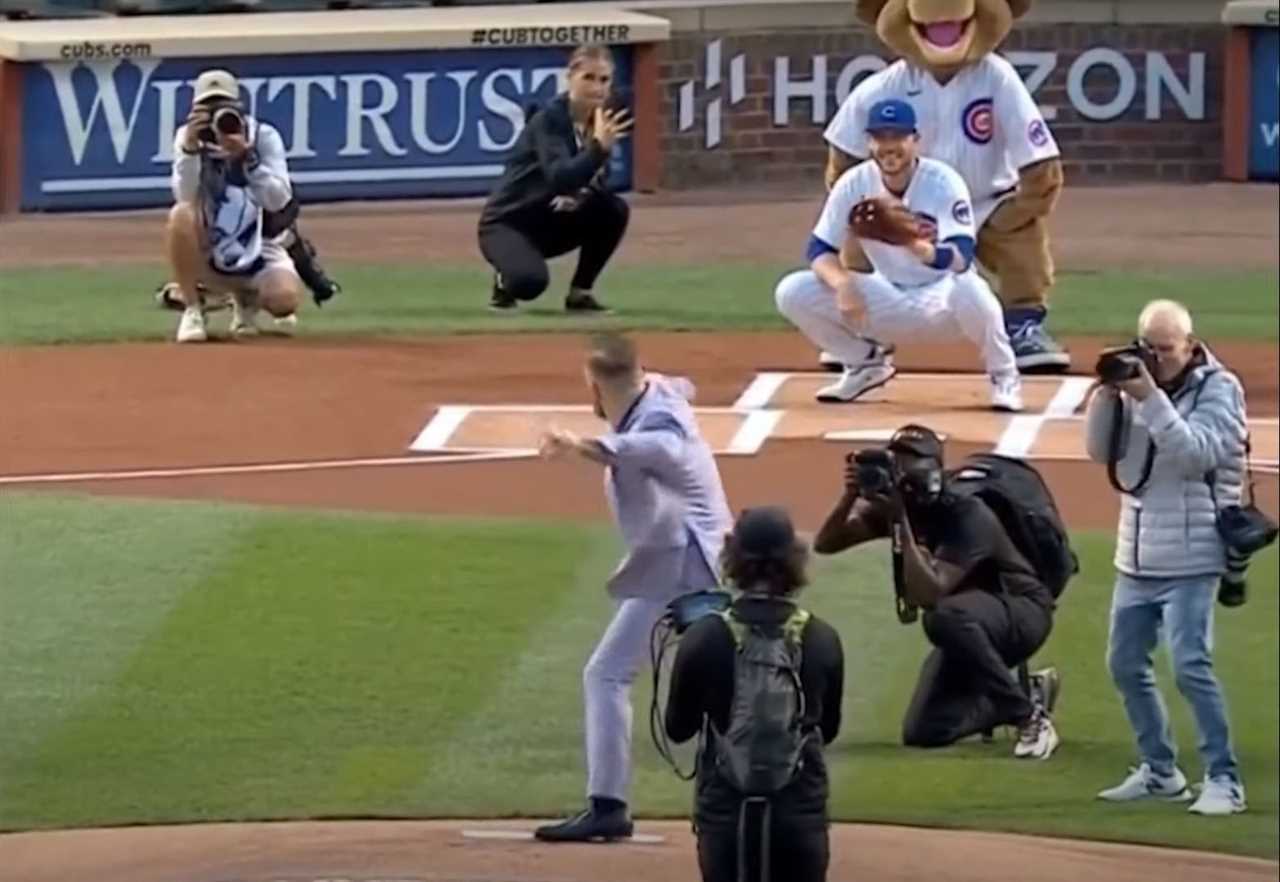 Conor McGregor defends the disastrous pitch at MLB game. He claims it was the'most powerful and fastest' attempt of celebs.