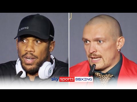 Anthony Joshua & Oleksandr Usyk's FINAL Press Conference