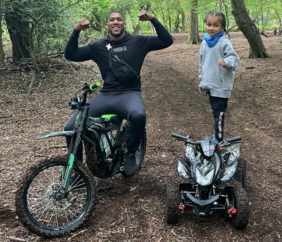 Anthony Joshua was forced to make a huge sacrifice for Oleksandr Usyk training, and missed two months with his five-year old son JJ.