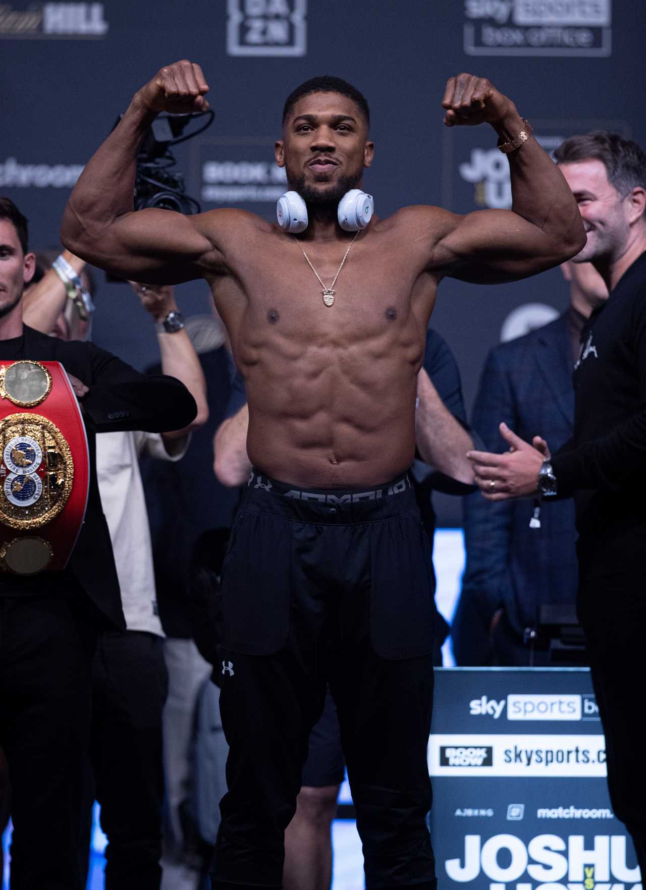 Anthony Joshua remembers nights at Opera House, a mile from Spurs Ground where 68,000 supporters will cheer him on