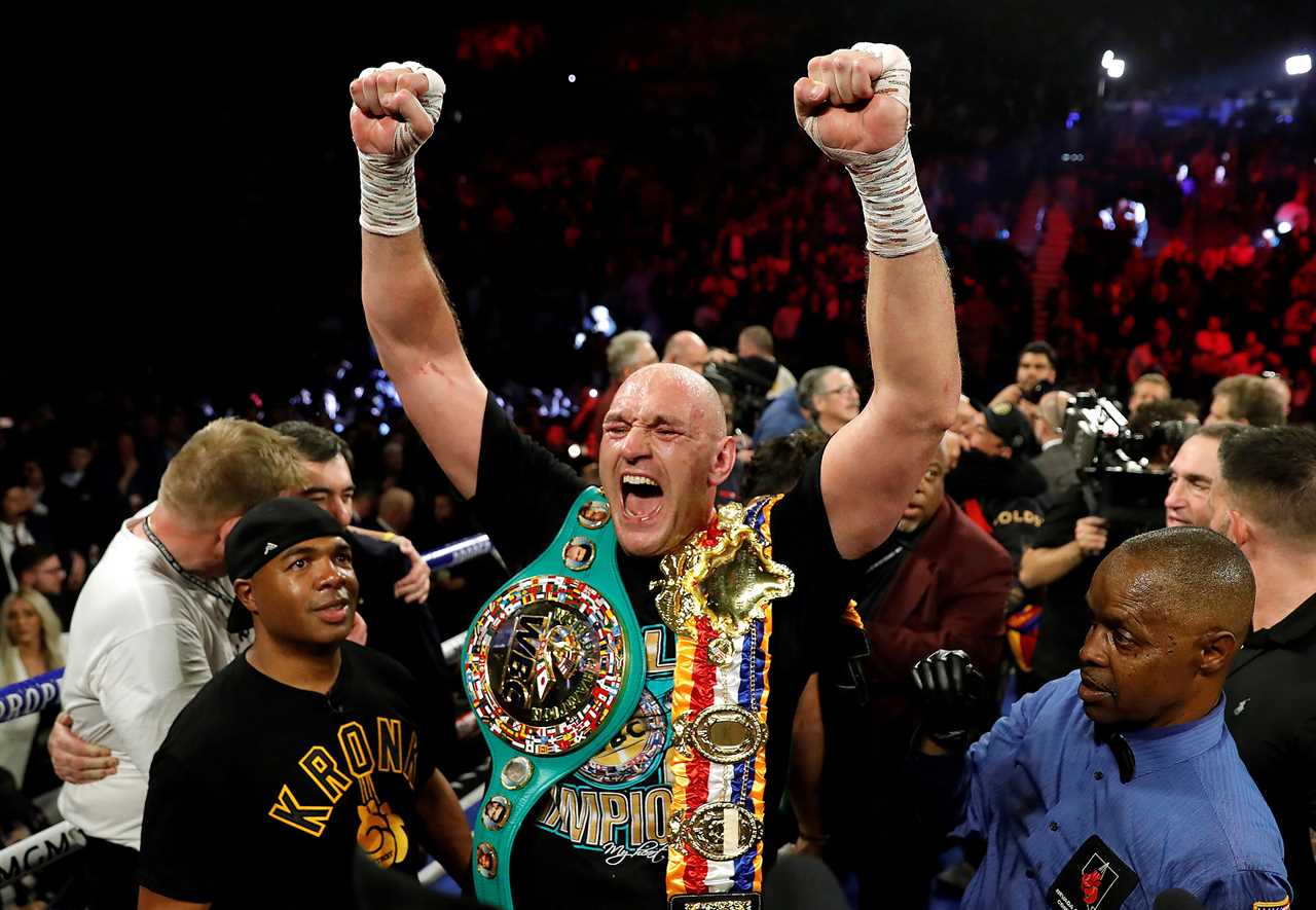 The Gypsy King was victorious in his rematch with American last February
