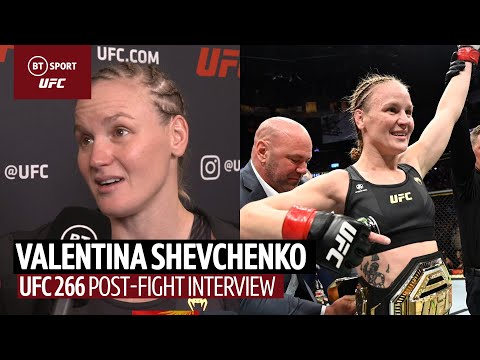I don’t dream, I work hard! Valentina Shevchenko and Amanda Nunes in UFC 266 rematch