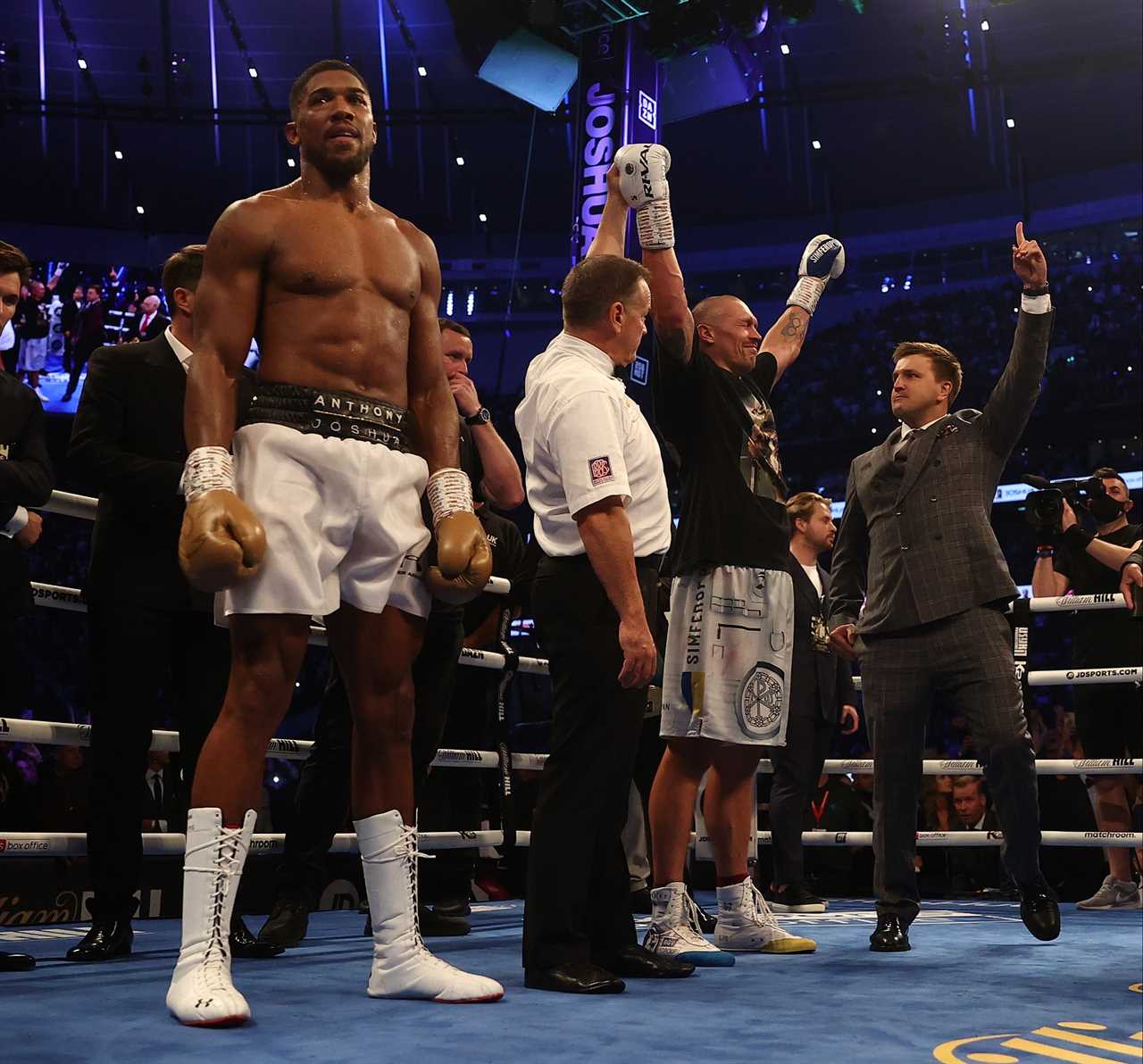 Round-by-round: Anthony Joshua vs Oleksandr Uzyk: What a shock win for Ukraine!