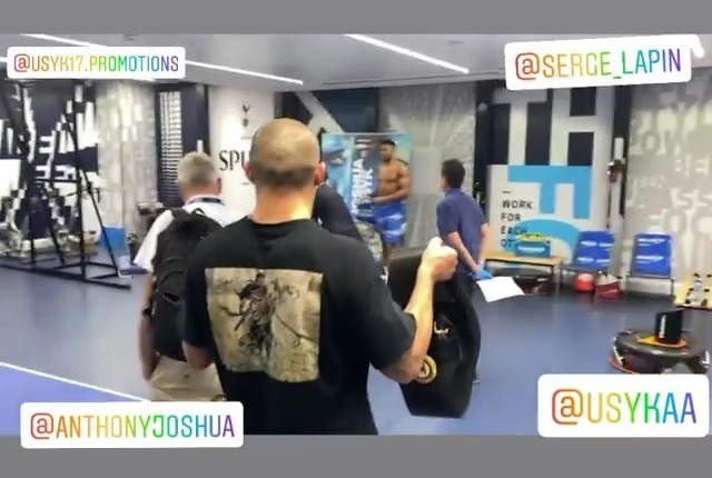 Oleksandr Usyk RETURNS to Anthony Joshua, as Brit warns see you soon' in the changing room after shock loss