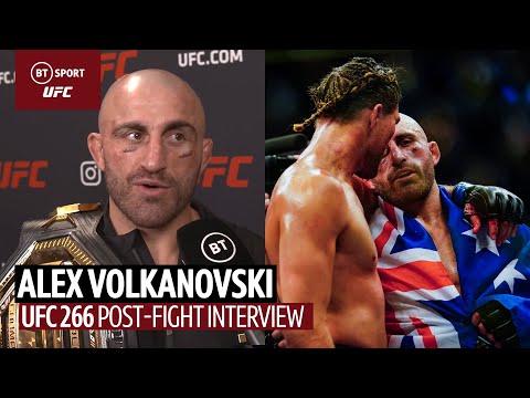 The guillotine had a deep sting! Volanovski reacts after winning at UFC 266