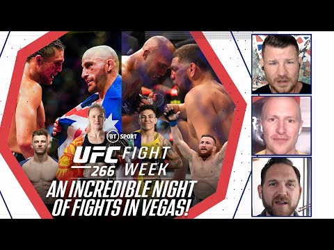 UFC 266 Review Volkanovski V Ortega What A Night in Vegas Fight Week with Michael Bisping