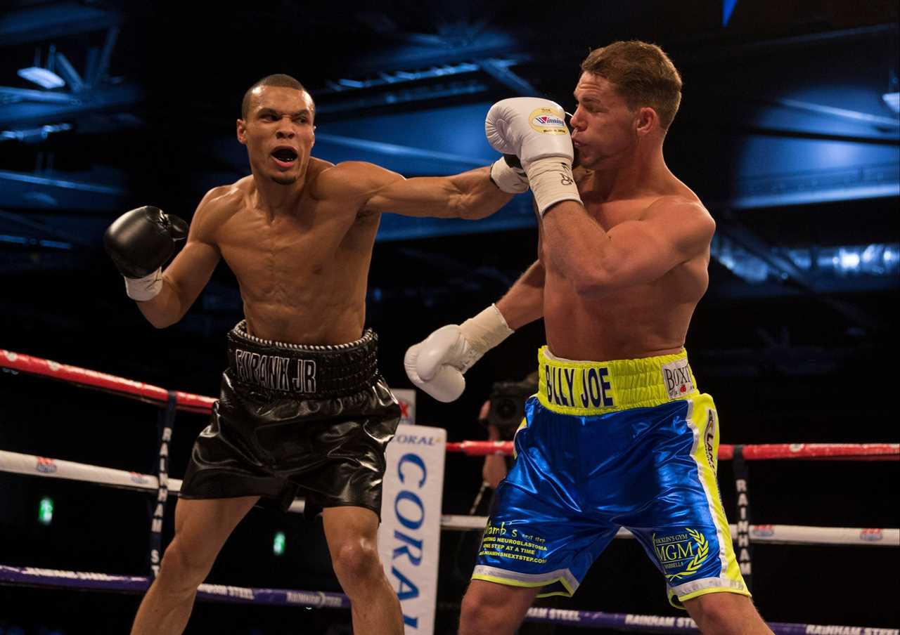 Chris Eubank Jr. in December fight against Billy Joe Saunders, or Liam Willaims and GennadyGolovkin in summer