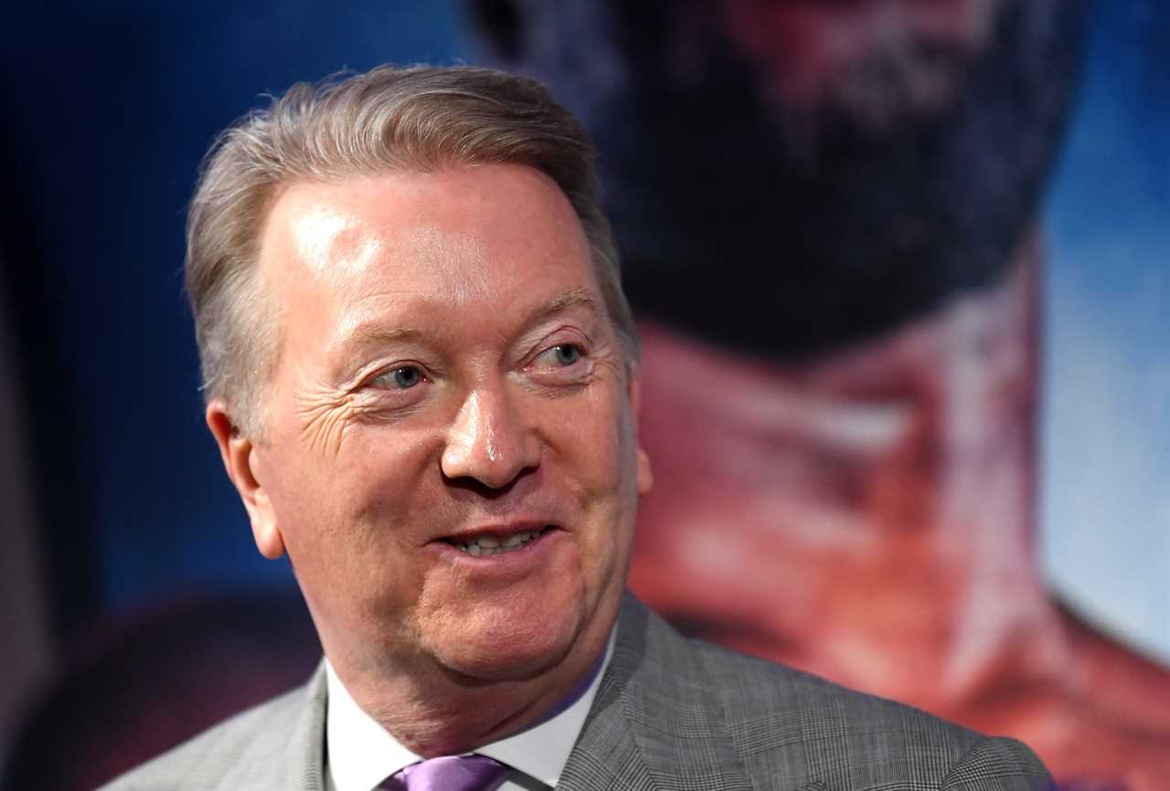 Frank Warren says that Anthony Joshua could not demand PS200 to fight Tyson Fury, after his 'killing superfight' with Usyk.