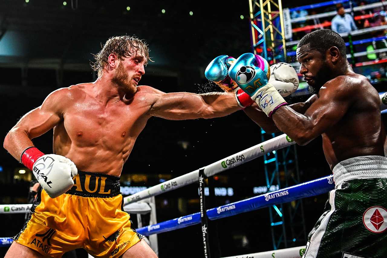 Logan Paul says he would have KO'd Floyd Mayweather in 12 rounds of exhibition and claims legend was 'breathing heavy.