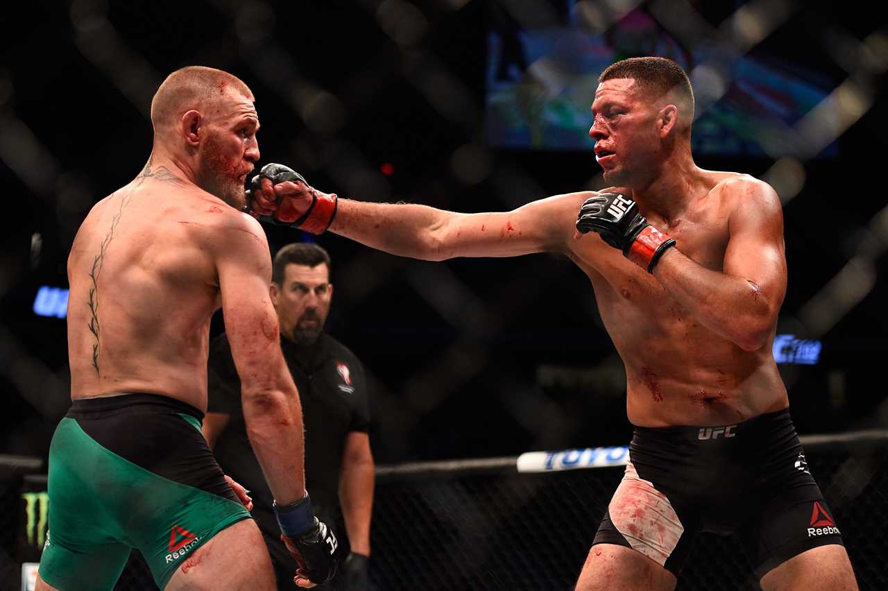 Conor McGregor claims Nate Diaz's boxing abilities are 'p ***'' compared to his brother Nick, and goesads rival with saying I made you