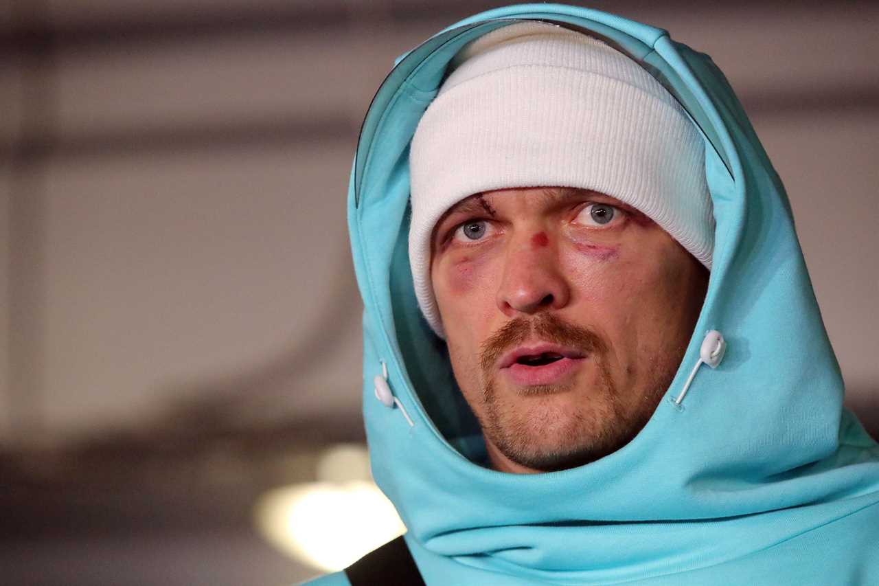 After smashing Anthony Joshua, Oleksandr Usyk plans to spend time with his wife and children.