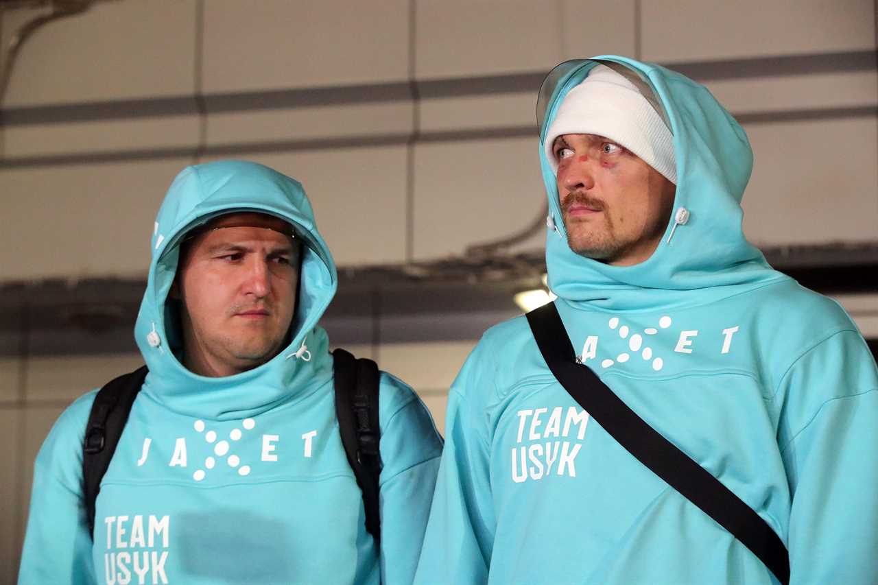 After smashing Anthony Joshua, Oleksandr Usyk plans to spend time with his wife and children.