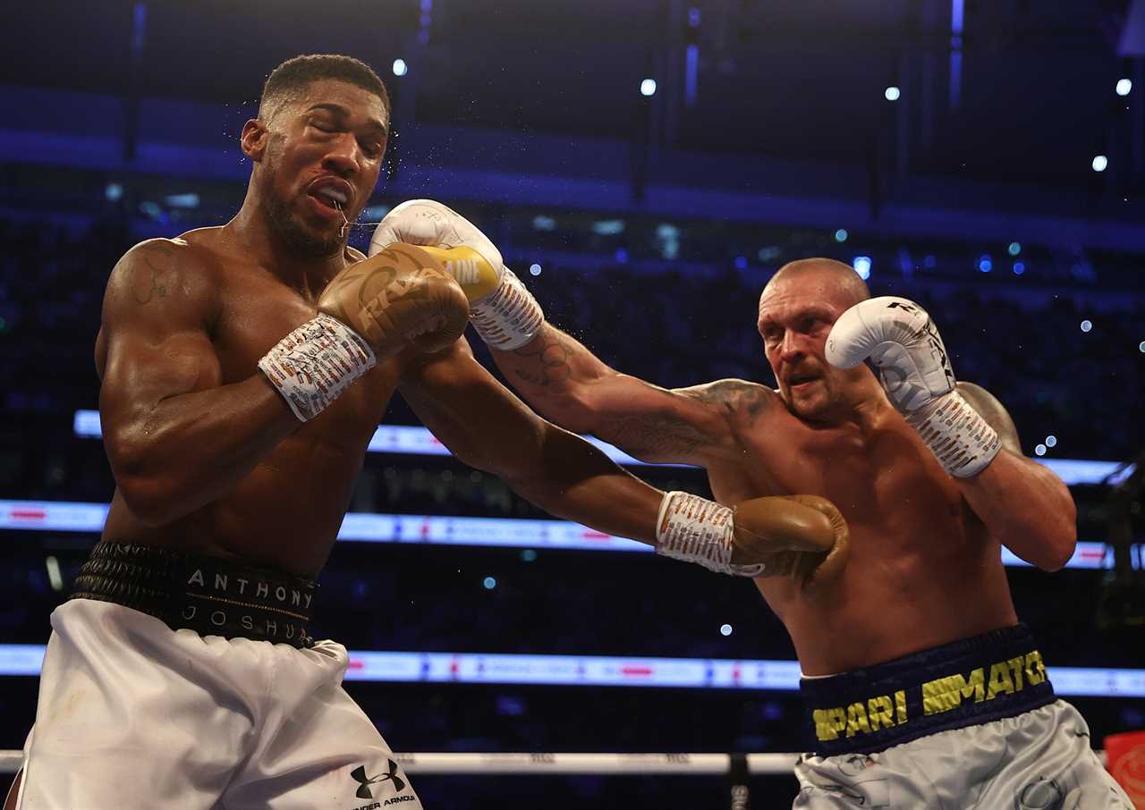 Mike Tyson claims that Anthony Joshua and Oleksandr Uzyk had 'bad days' and asks him if he could have beat them in his prime'.