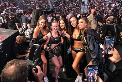 Valentina Shevchenko slams Khabib, saying no one has right to call UFC ring girl 'useless.