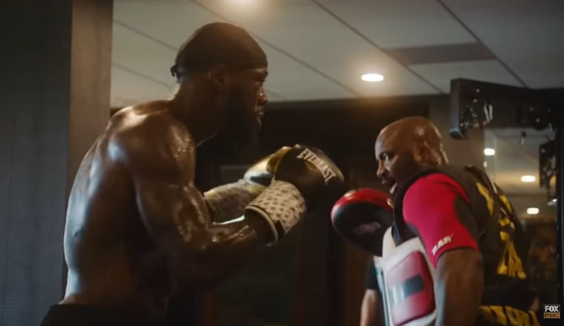 Watch Deontay wilder train for war in Tyson Fury trilogy, and watch as Malik Scott, trainer, tries to motivate exchampions