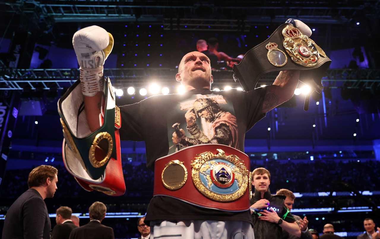 Oleksandr Usyk says he didn’t KO Anthony Joshua, because he was fine with cruising to dominant points victory