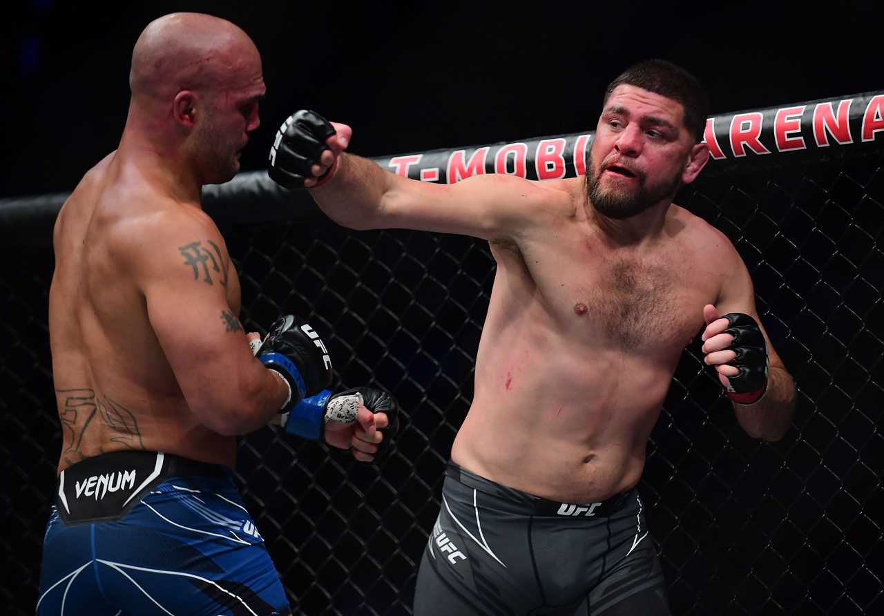 Dana White claims Nick Diaz looked 'disgusting' in the long-awaited UFC return, despite his exit in Robbie Lawler's rematch