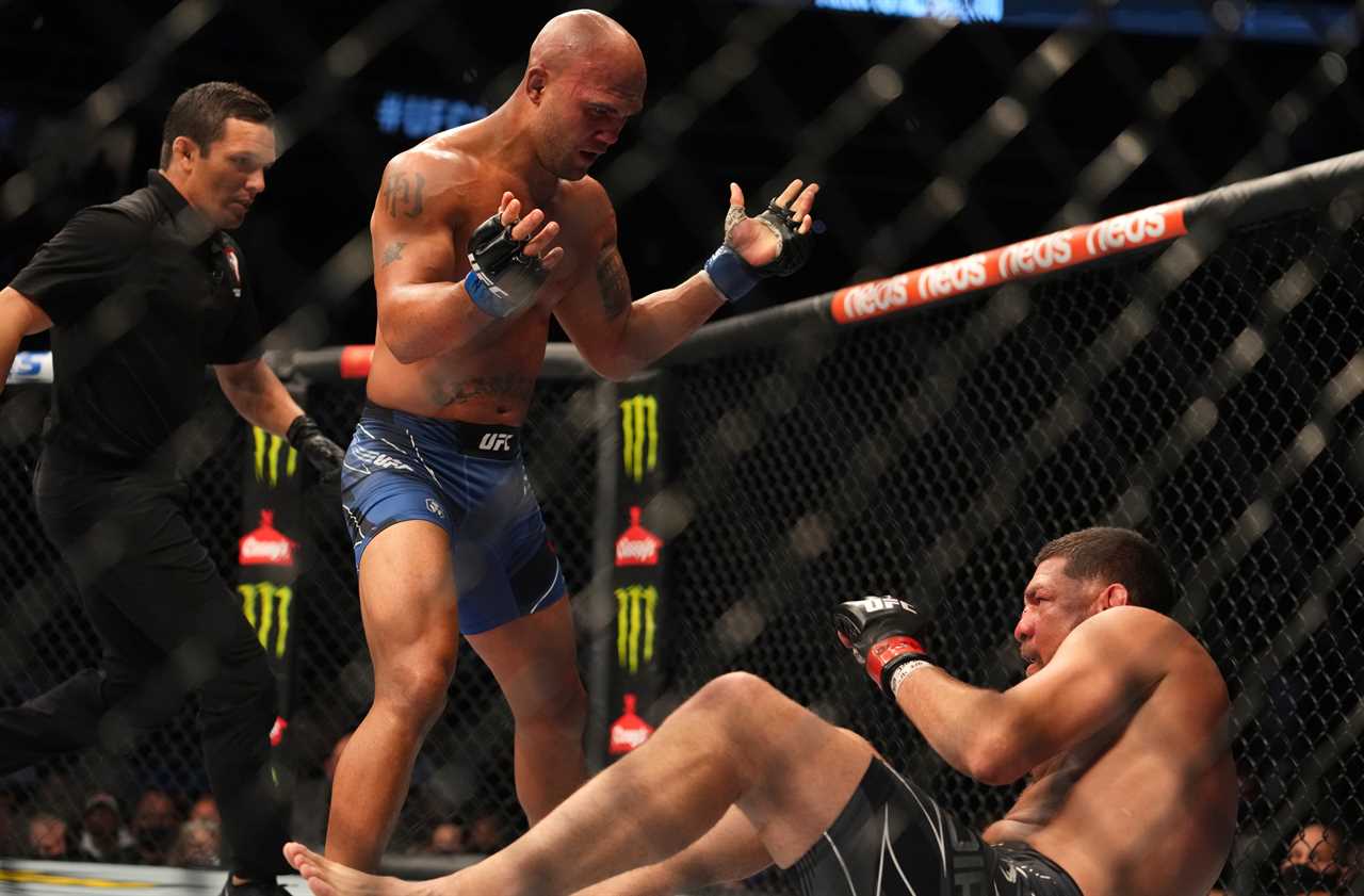 Dana White claims Nick Diaz looked 'disgusting' in the long-awaited UFC return, despite his exit in Robbie Lawler's rematch