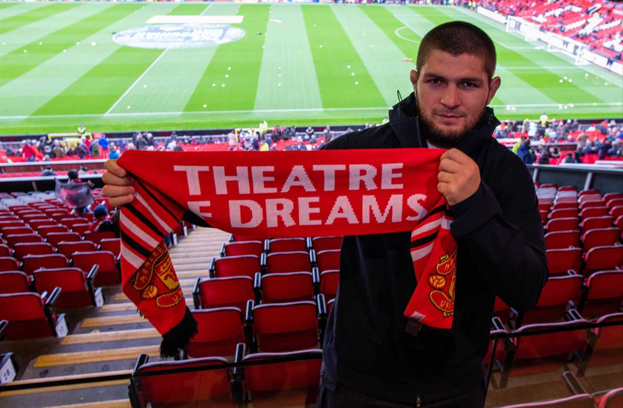 Khabib threatens to KICK OUT any player asking for Cristiano Ronaldo’s shirt, as he wants his Man Utd pal’s shirt