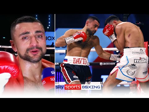 POST-FIGHT REACTION David Avanesyan defeats Liam Taylor in just two rounds