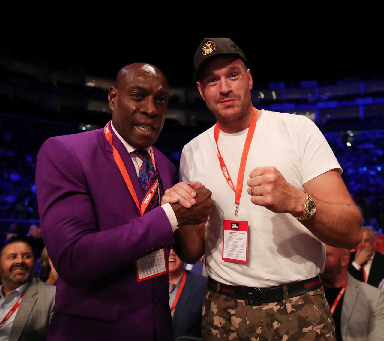 Frank Bruno and Tyson Fury join forces to combat mental health stigma after an ex-champ revealed he was sectioned during summer