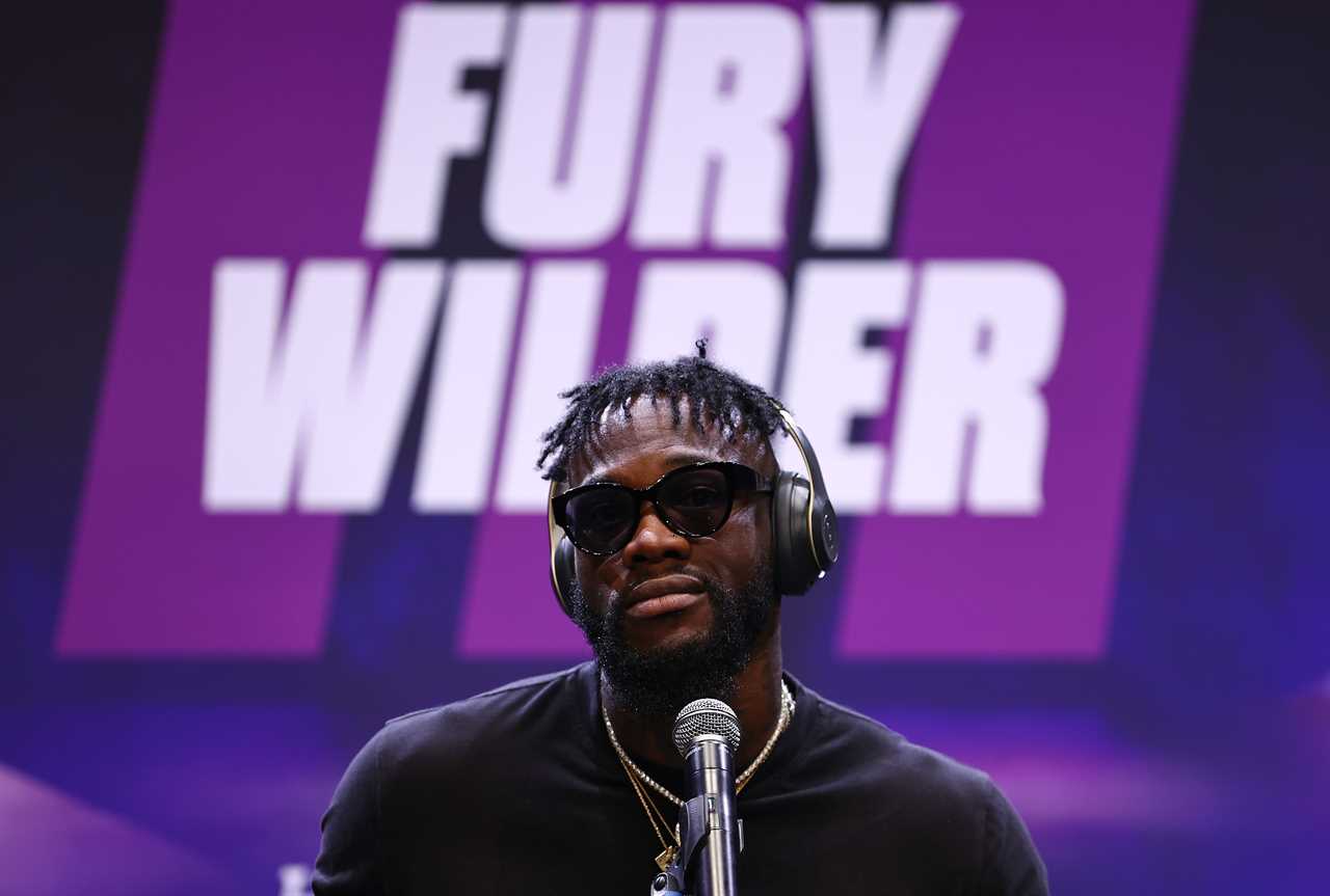 Deontay Wilder claims Tyson Fury is coming up with a masterplan for cheating again ahead of Saturday's trilogy fight