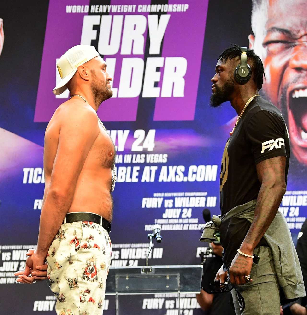John Fury, Tyson Fury’s father, tells Deontay Wester that his son will'retire' him and warns him to learn from Anthony Joshua