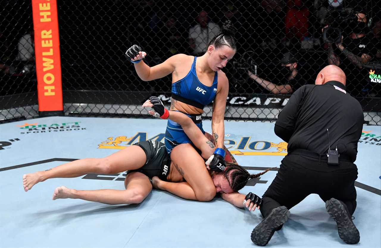 After her emphatic UFC Vegas 38 win over Antonina Shevchenko, Casey O'Neil, a Scottish sensation, says she's 'here for stay'
