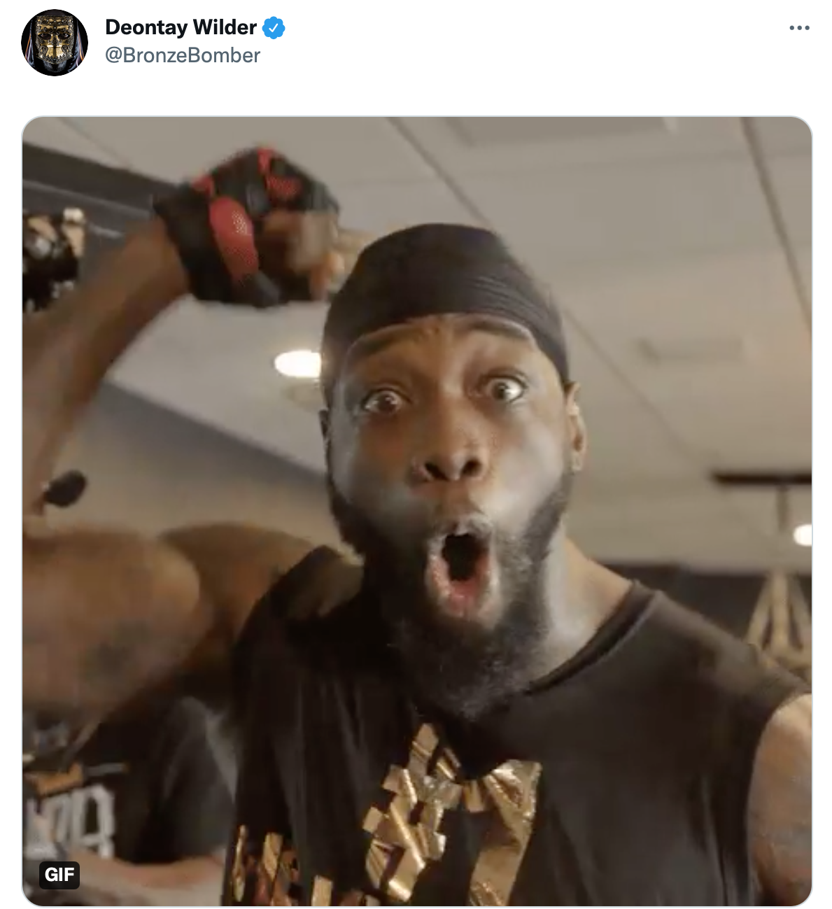 Tyson Fury brilliantly hits back against Deontay Wilder’s'steamtrain' post with a brutal snap of him punching his rival in the face