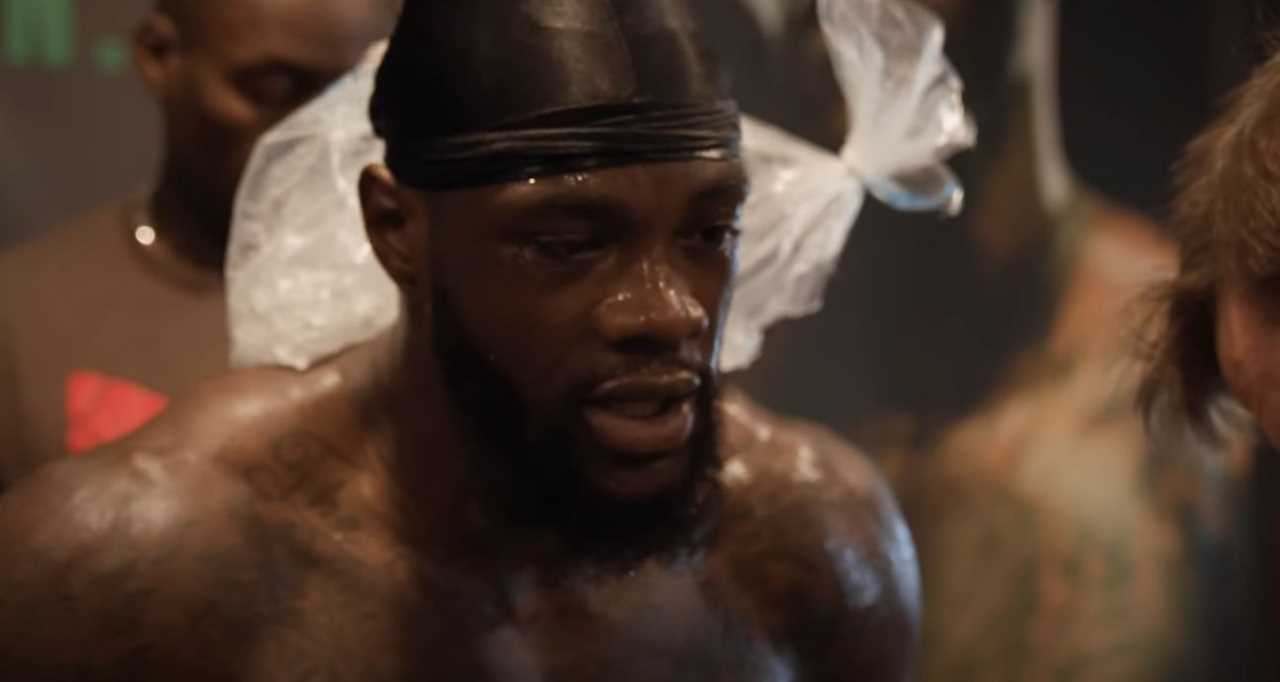 Deontay Wilder retorts to Tyson Fury's accusations that Gypsy King was a 'f g cheater. Behind the scenes video