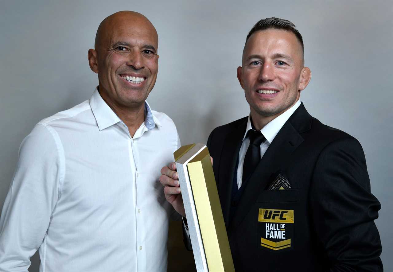 Michael Bisping unveils 'MMA Mount Rushmore', including Anderson Silva and Georges St-Pierre, the first UFC champions.