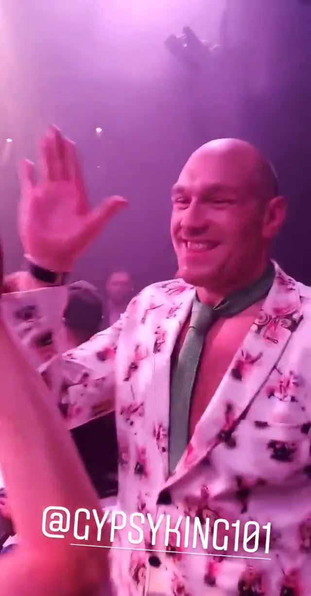 After Wilder's win, Tyson Fury hosted a Las Vegas afterparty with Tyson Fury and the 'hottest waitresses worldwide'.
