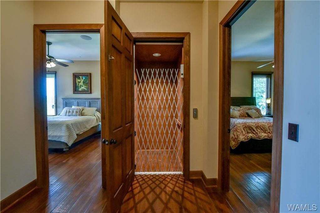 A lift takes you down to the basement