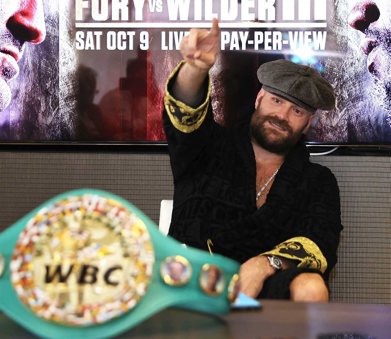 Tyson Fury jokes about Peaky Blinders and says he'll cheat again with HORSESHOES in the gloves vs Deontay wilder