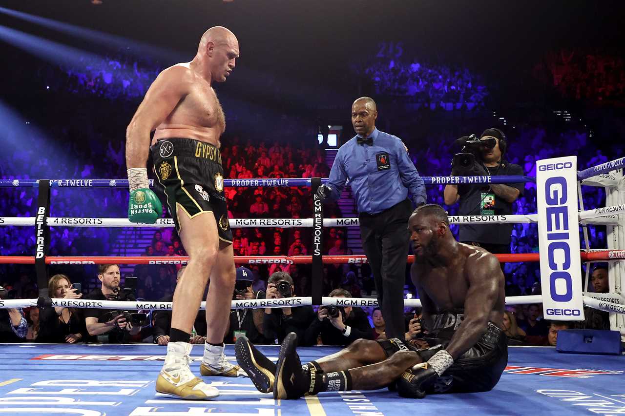 These are Tyson Fury’s top five knockouts in his unbeaten career, from crushing Deontay Wilder and taking down Steve Cunningham