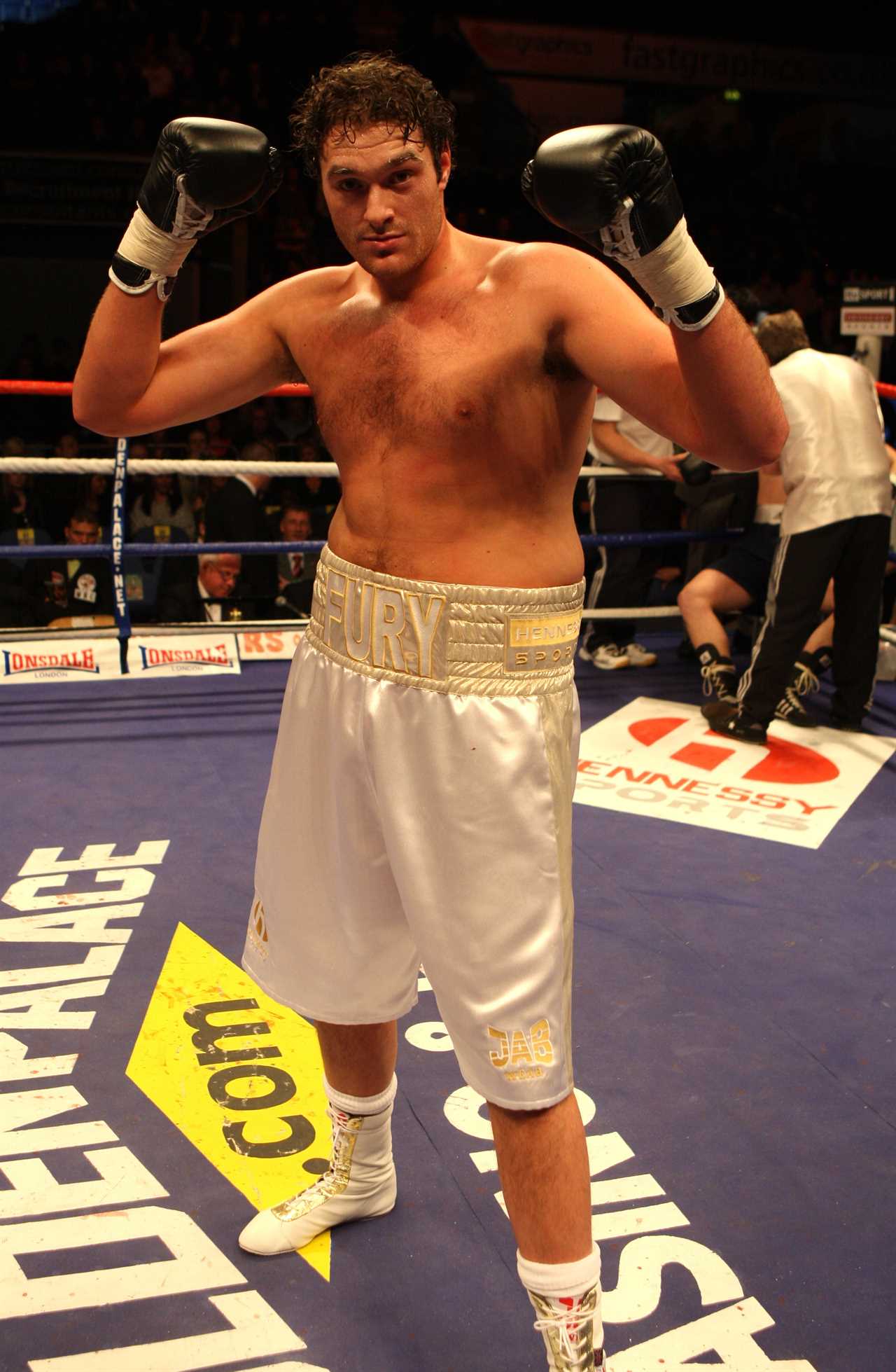 Tyson Fury's boxing shorts shrink as he grows in the world of boxing. Champ now trains in briefs