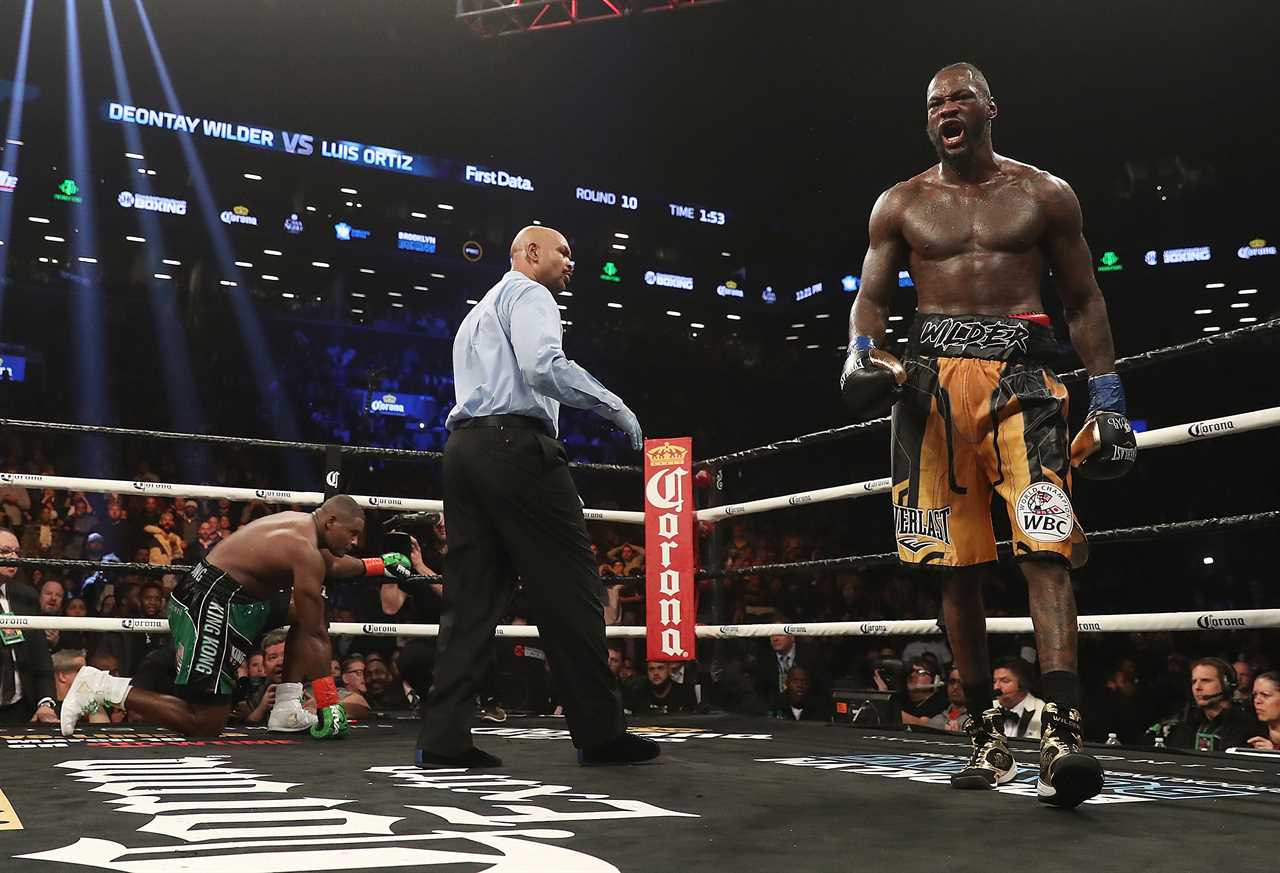 Deontay Wilder's Top Five Most Cruel KO's, including the moment Ortiz's SOUL left his body and believing he'd killed a rival