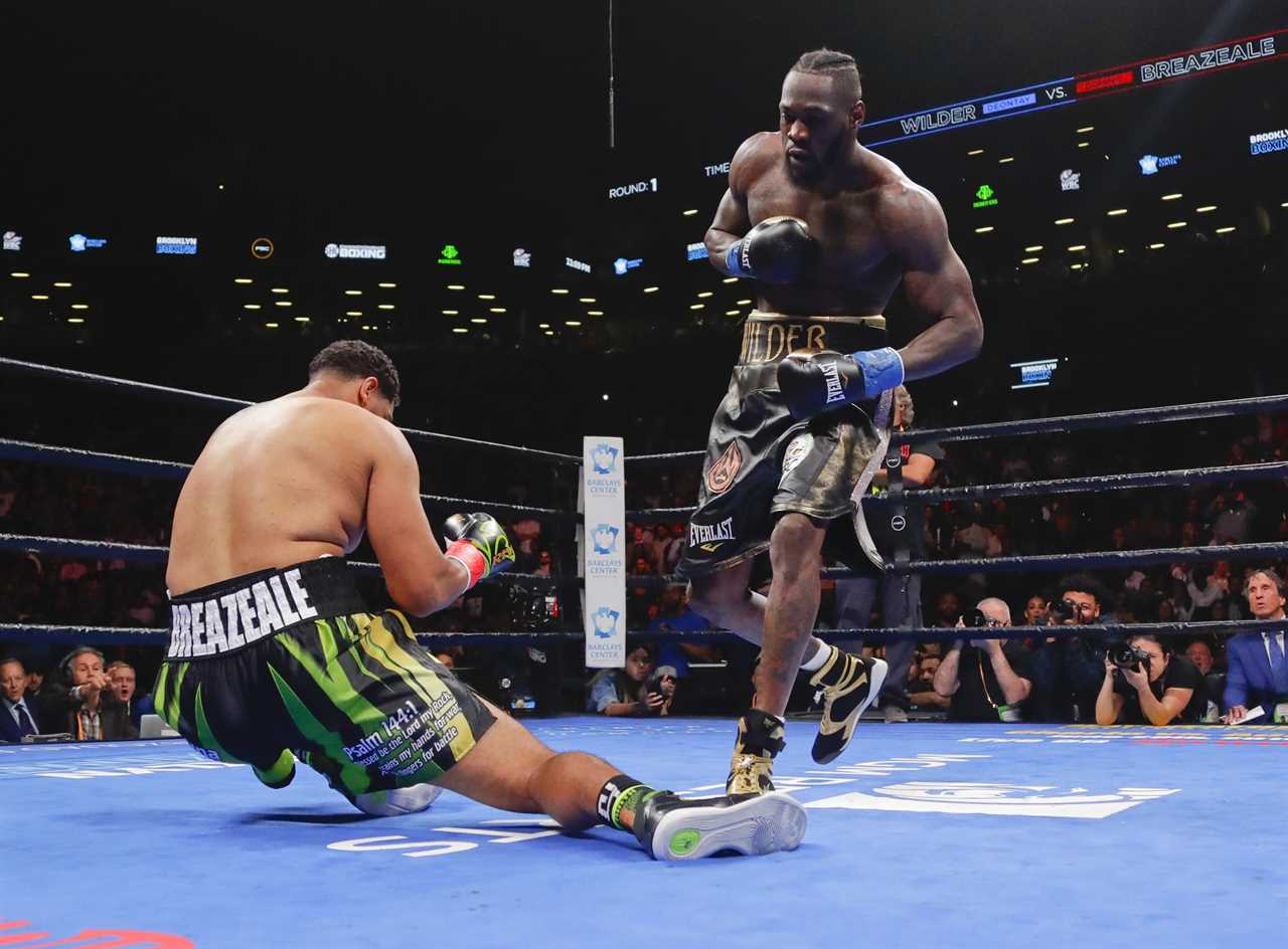 Deontay Wilder's Top Five Most Cruel KO's, including the moment Ortiz's SOUL left his body and believing he'd killed a rival