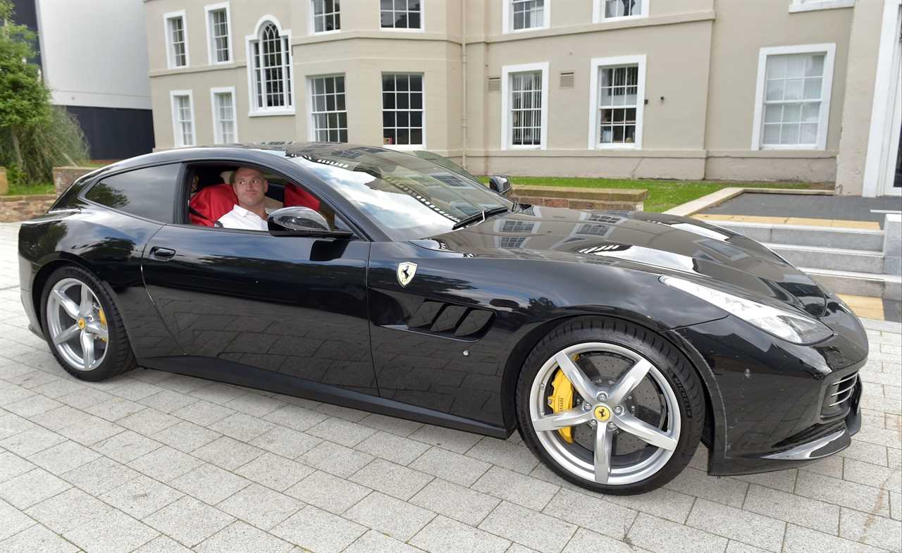 Tyson Fury's incredible car collection includes everything from supercars like Ferrari and Rolls-Royces, to a simple Mini Cooper.