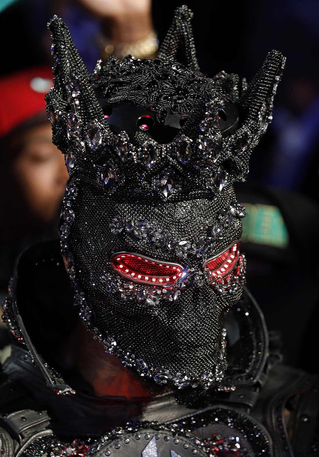 Deontay Wilder's walkout costume is revealed. It will be significantly lighter than the previous Fury fight after losses excuse.